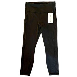 ATHLETA Ultimate Stash Pocket 7/8 Tights Leggings, Black, Size Med - NWT